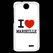 Coque HTC Desire 310 I love Marseille