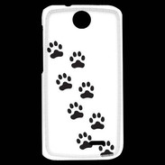 Coque HTC Desire 310 pattes de chats/chiens 1