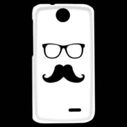 Coque HTC Desire 310 moustache 3