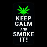 Coque HTC Desire 310 Keep Calm Smoke Noir