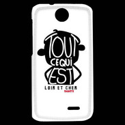 Coque HTC Desire 310 Adishatz Humour Loir et Cher