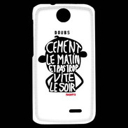 Coque HTC Desire 310 Adishatz Humour Doubs