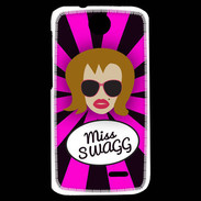 Coque HTC Desire 310 Miss Swag Rousse