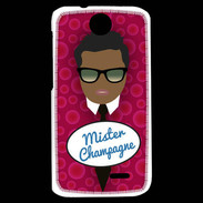 Coque HTC Desire 310 Mister Champagne Black