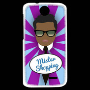 Coque HTC Desire 310 Mister Shopping Black
