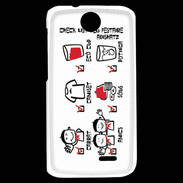 Coque HTC Desire 310 Adishatz Check Fest G
