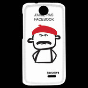 Coque HTC Desire 310 Adishatz J'aime pas Facebook