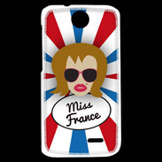Coque HTC Desire 310 Miss France Rousse