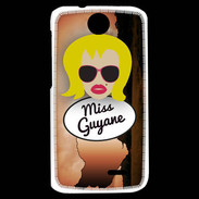 Coque HTC Desire 310 Miss Guyane Blonde
