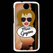 Coque HTC Desire 310 Miss Guyane Rousse