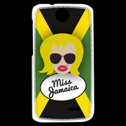 Coque HTC Desire 310 Miss Jamaica Blonde
