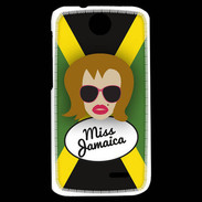Coque HTC Desire 310 Miss Jamaica Rousse