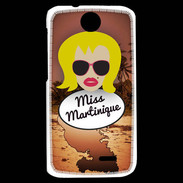 Coque HTC Desire 310 Miss Martinique Blonde
