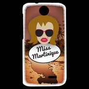 Coque HTC Desire 310 Miss Martinique Rousse