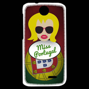 Coque HTC Desire 310 Miss Portugal Blonde