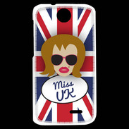 Coque HTC Desire 310 Miss UK Rousse