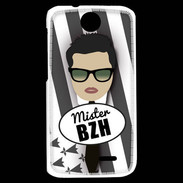 Coque HTC Desire 310 Mister Bretagne Brun