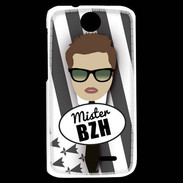 Coque HTC Desire 310 Mister Bretagne Chatain