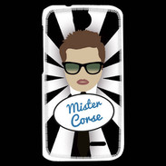 Coque HTC Desire 310 Mister Corse Chatain