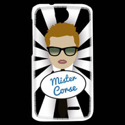 Coque HTC Desire 310 Mister Corse Roux
