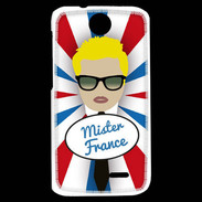 Coque HTC Desire 310 Mister France Blond