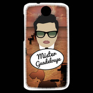 Coque HTC Desire 310 Mister Guadeloupe Brun