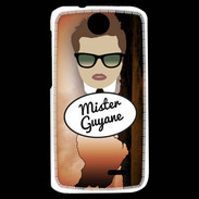Coque HTC Desire 310 Mister Guyane Chatain