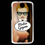 Coque HTC Desire 310 Mister Guyane Roux