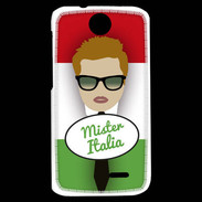 Coque HTC Desire 310 Mister Italie Roux