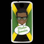 Coque HTC Desire 310 Mister Jamaica Black