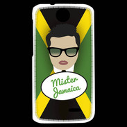 Coque HTC Desire 310 Mister Jamaica Brun