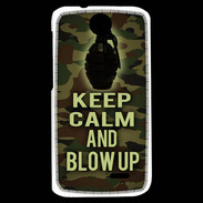 Coque HTC Desire 310 Keep Calm and Grenade Camouflage