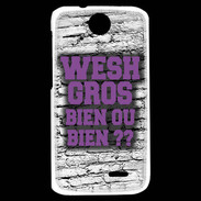 Coque HTC Desire 310 Wesh Gros Violet
