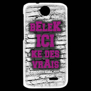 Coque HTC Desire 310 Belek Ici Violet