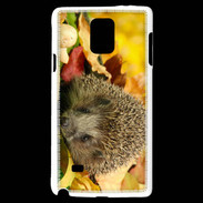 Coque Samsung Galaxy Note 4 Automne et Hérisson