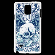 Coque Samsung Galaxy Note 4 Tête de mort Lucky One 13