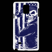Coque Samsung Galaxy Note 4 Tête de mort Biker USA