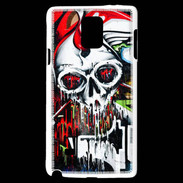 Coque Samsung Galaxy Note 4 Tête de mort Graffiti couleur