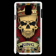 Coque Samsung Galaxy Note 4 Roi tête de mort