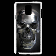 Coque Samsung Galaxy Note 4 Tête de mort en métal