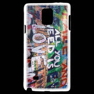 Coque Samsung Galaxy Note 4 All you need is love 5