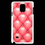 Coque Samsung Galaxy Note 4 Capitonnage Rose