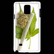 Coque Samsung Galaxy Note 4 Feuille de cannabis 5