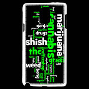 Coque Samsung Galaxy Note 4 Cannabis Tag
