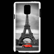 Coque Samsung Galaxy Note 4 Vintage Tour Eiffel et 2 cv