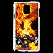 Coque Samsung Galaxy Note 4 Pompier soldat du feu