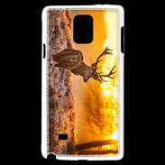 Coque Samsung Galaxy Note 4 Cerf au levé du soleil
