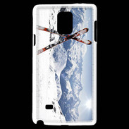 Coque Samsung Galaxy Note 4 Paire de ski en montagne