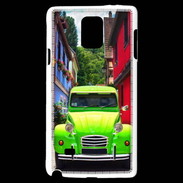 Coque Samsung Galaxy Note 4 2cv verte de collection