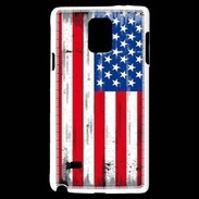 Coque Samsung Galaxy Note 4 Drapeau USA grunge et vintage 5